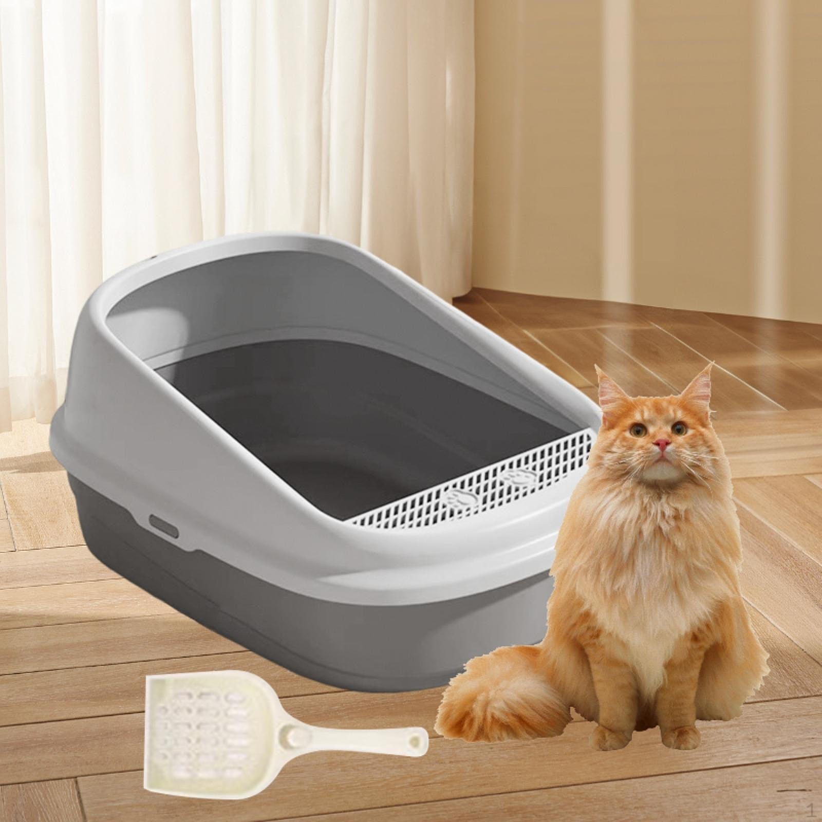 Кошачий туалет, кошачий туалет, удобная переноска, с совком, подстилка для чистки кошачьего туалета L gray
Кошачий туалет, кошачий туалет, удобная переноска, с совком, подстилка для чистки кошачьего туалета L gray