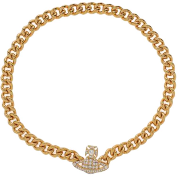 Vivienne Westwood Original Logo Brass Necklace Unisex necklace Gold 6303002302R102R102 Basic Packaging-Dust Bag+Box,S
Vivienne Westwood Original Logo Brass Necklace Unisex necklace Gold 6303002302R102R102 Basic Packaging-Dust Bag+Box,S
