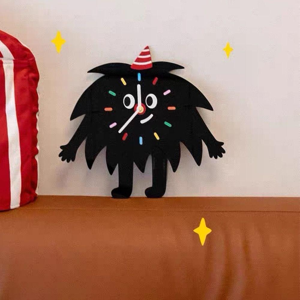 Creative Cartoon Wall Clock Cute Decorative Clock Fashionable Wall Hanging Clock Kids Bedroom чёрный
Creative Cartoon Wall Clock Cute Decorative Clock Fashionable Wall Hanging Clock Kids Bedroom чёрный