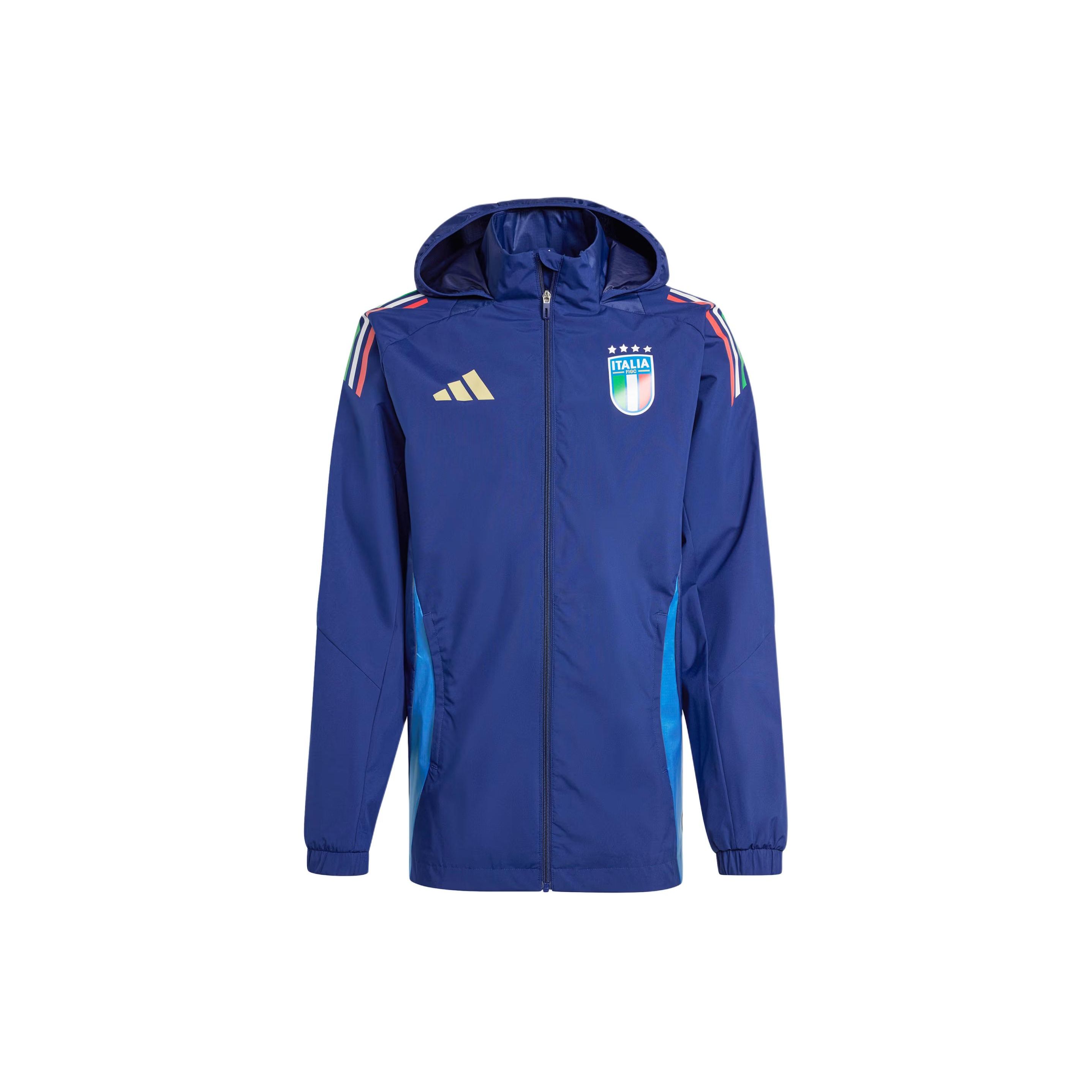 Adidas Италия Tiro 24 Competition All-Weather Jacket Мужская куртка Deep-Blue IQ2160 S
Adidas Италия Tiro 24 Competition All-Weather Jacket Мужская куртка Deep-Blue IQ2160 S