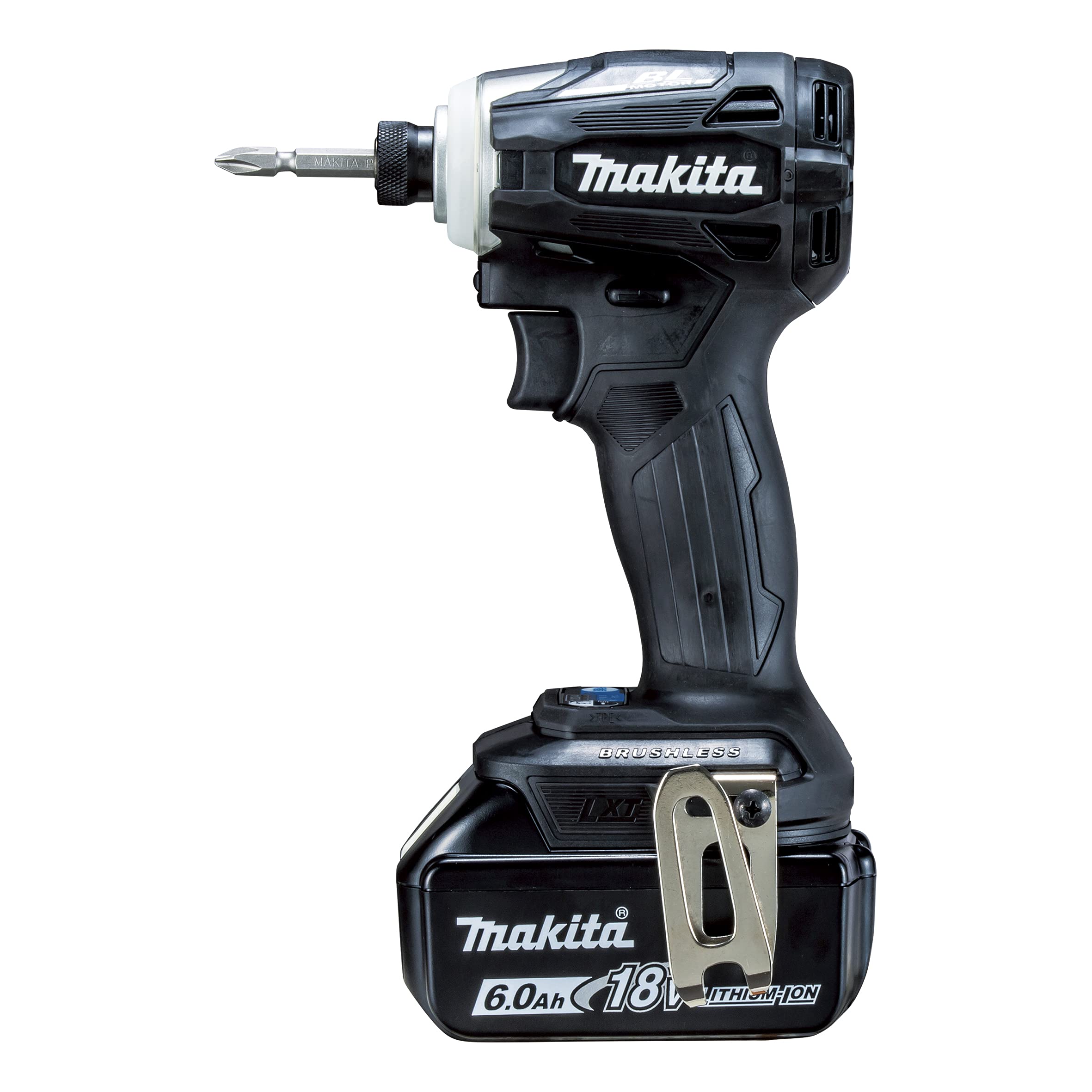 Ударний гайковерт Makita TD172 Чорний крутний момент 180 Нм 2 батареї та зарядний пристрій TD172DRGXB (18В) 6,0 Аг чорний
Ударний гайковерт Makita TD172 Чорний крутний момент 180 Нм 2 батареї та зарядний пристрій TD172DRGXB (18В) 6,0 Аг чорний
