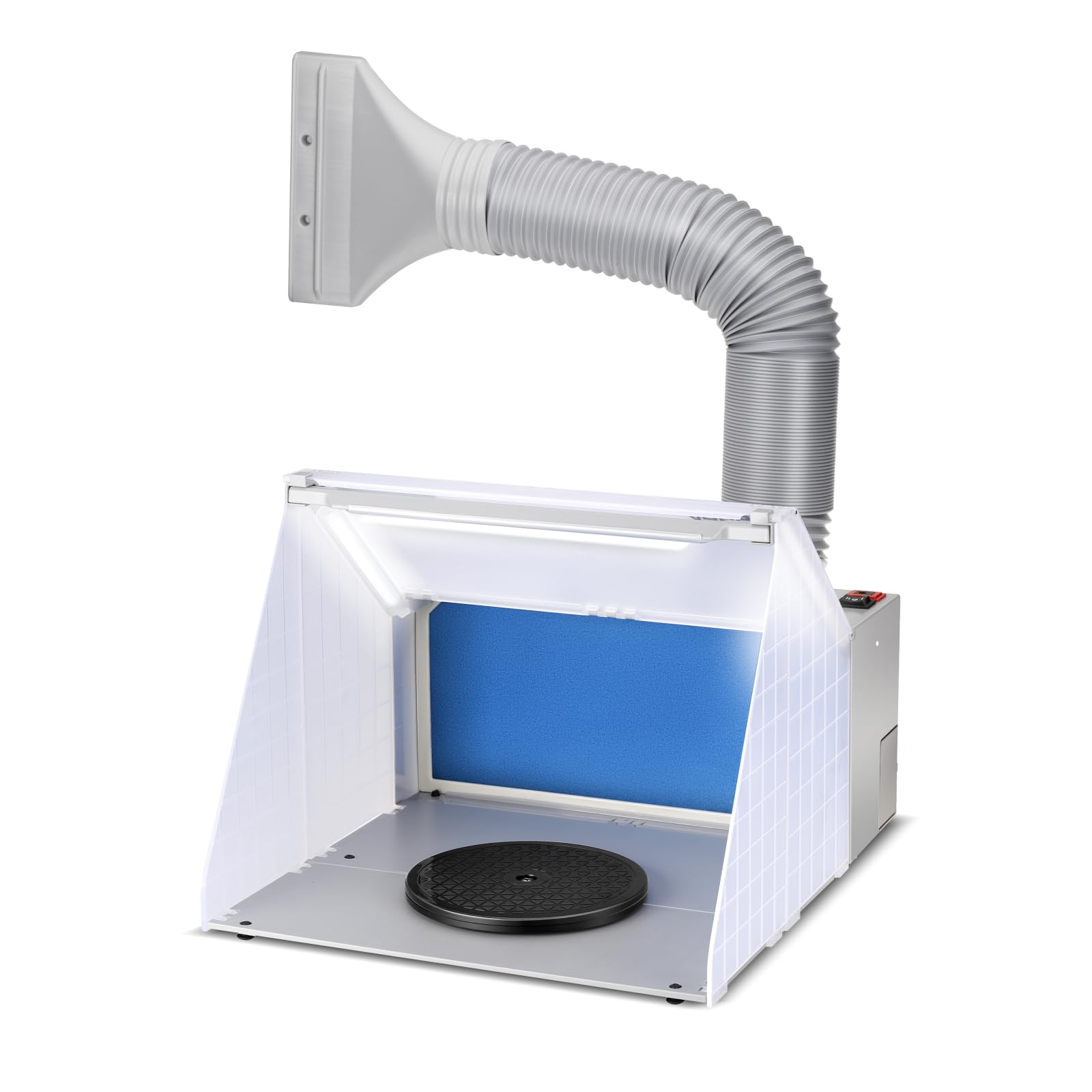 urlife Paint LED Only Compact Exhaust Includes 1 Replacement Booth, Light, 2-Mode Switch, Storage, Duct, Filter, SP-SGL білий
urlife Paint LED Only Compact Exhaust Includes 1 Replacement Booth, Light, 2-Mode Switch, Storage, Duct, Filter, SP-SGL білий