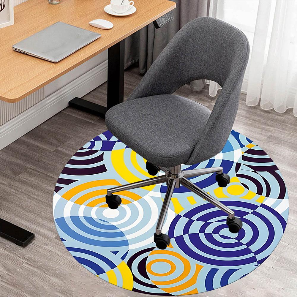 1pc Circles Pattern Round Chair mat Area Rug - Non-Slip, Floor Mat for Office, Bedroom, and Indoor Decor c1125019 80cm by 80cm
1pc Circles Pattern Round Chair mat Area Rug - Non-Slip, Floor Mat for Office, Bedroom, and Indoor Decor c1125019 80cm by 80cm