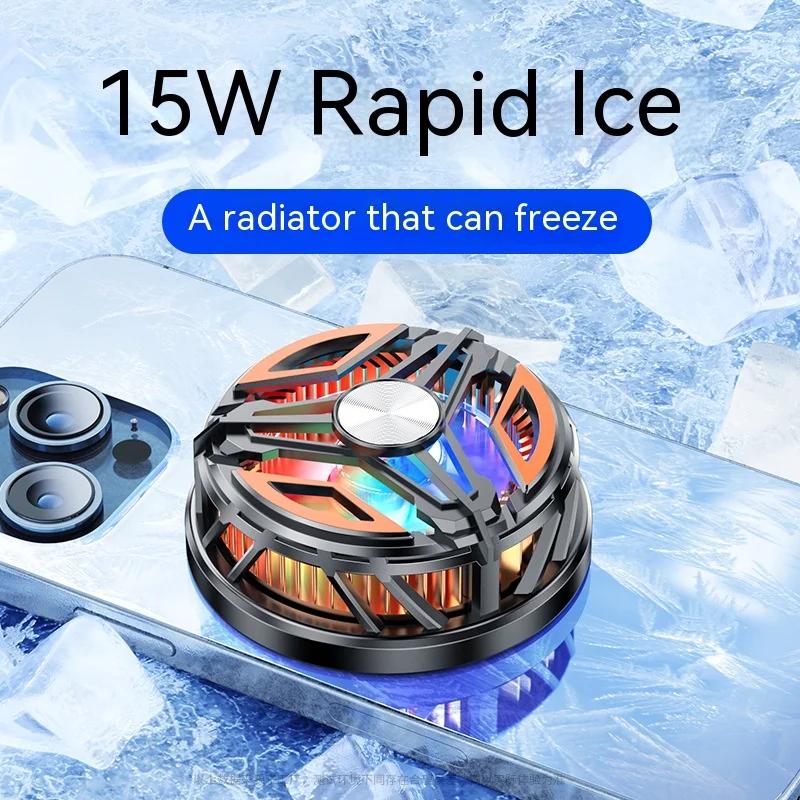15W GT31 Cell Phone Magnetic Radiator Game Cooler Back Clip Heat Sink for IPhone Xiaomi Huawei Samsung Mobile Phone Cooling Fan
15W GT31 Cell Phone Magnetic Radiator Game Cooler Back Clip Heat Sink for IPhone Xiaomi Huawei Samsung Mobile Phone Cooling Fan