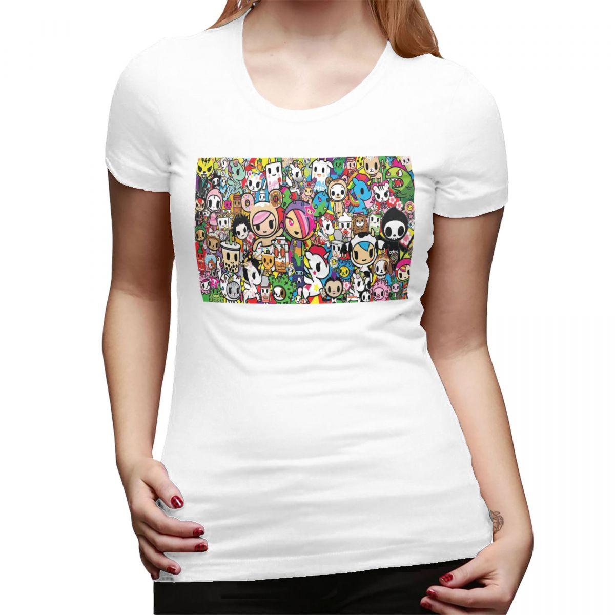 Tokidoki Kawaii Donutella Sandy Unicorno TShirt for Women Crew Neck Streetwear T Shirts Womens Short Sleeve Clothes Tops S
Tokidoki Kawaii Donutella Sandy Unicorno TShirt for Women Crew Neck Streetwear T Shirts Womens Short Sleeve Clothes Tops S