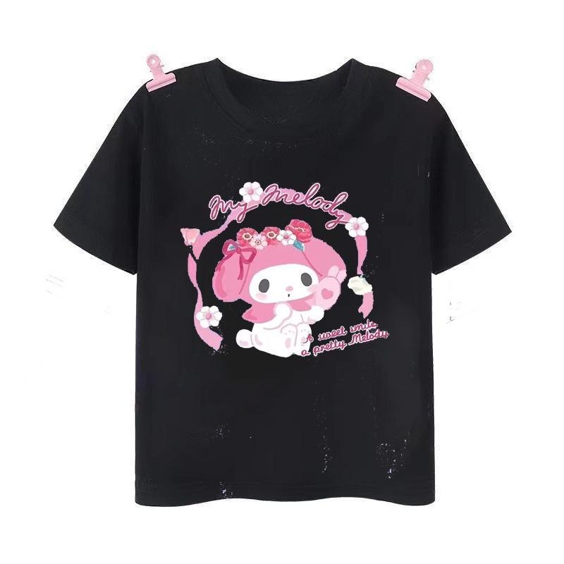 Sanrios 2026 Summer New Design Kuroml Graffiti Cartoon Print Pure Cotton Breathable Childrens ShortSleeved TShirt S
Sanrios 2026 Summer New Design Kuroml Graffiti Cartoon Print Pure Cotton Breathable Childrens ShortSleeved TShirt S