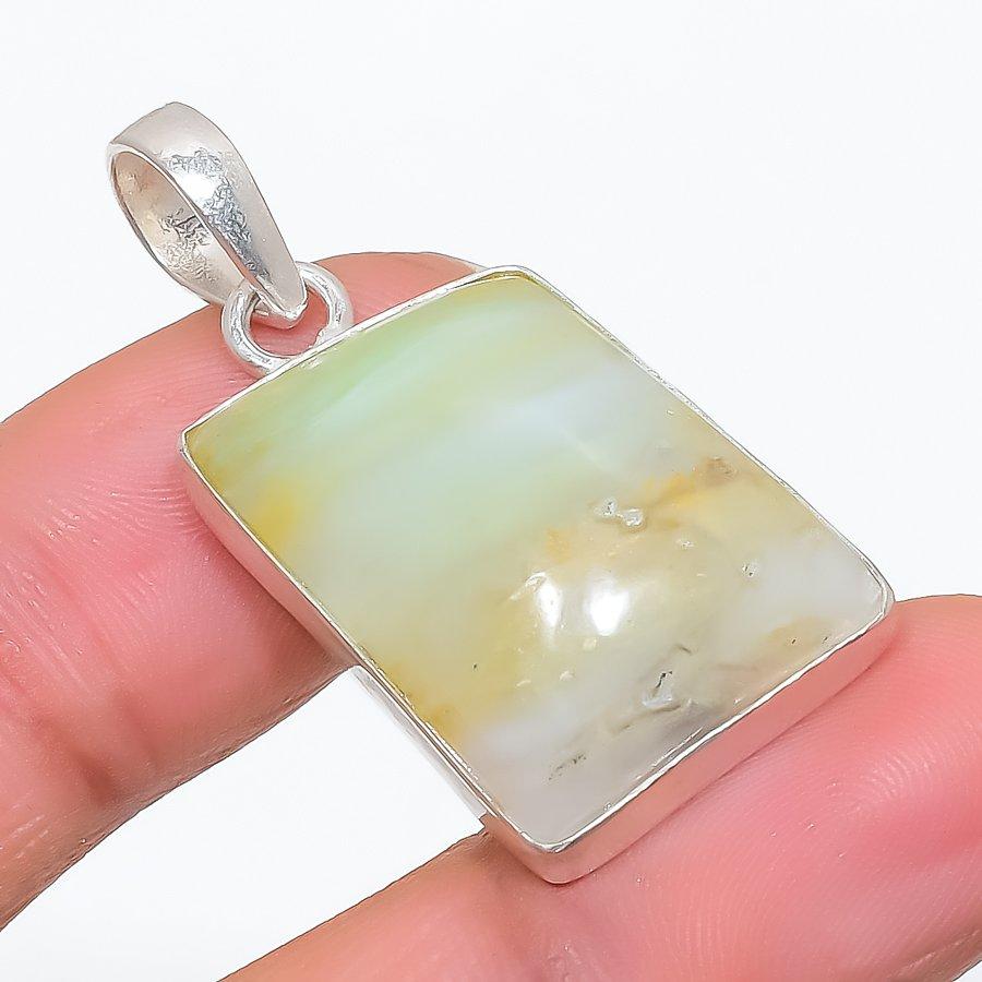 Chrysoprase Gemstone Handmade 925 Steling Silver Jewelry Pendant 1.38 SU-9634
Chrysoprase Gemstone Handmade 925 Steling Silver Jewelry Pendant 1.38 SU-9634