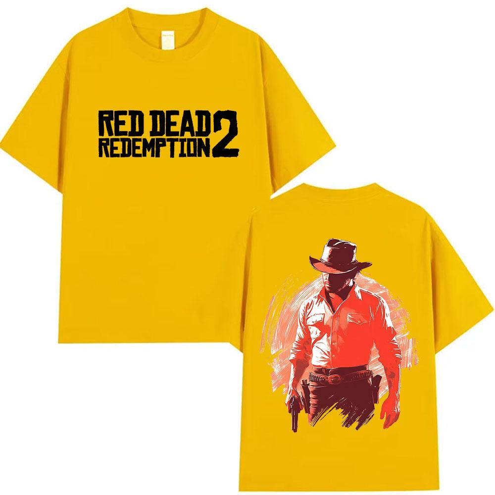 Классическая графическая футболка Red Dead Redemption 2 для мужчин и женщин, повседневная, оверсайз, дышащая, высокое качество, хлопок, стритвир M
Классическая графическая футболка Red Dead Redemption 2 для мужчин и женщин, повседневная, оверсайз, дышащая, высокое качество, хлопок, стритвир M