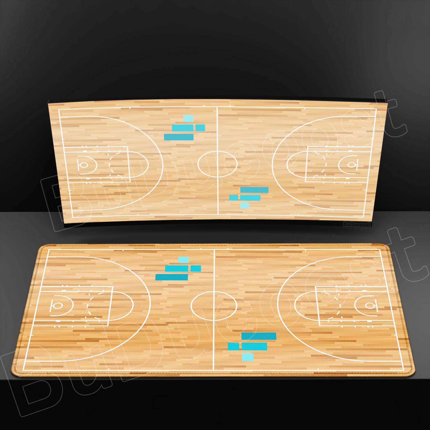 Basketball Football Court Mouse Pad Desk Mat Game Accessories - Anti Slip Base Lock Edge Washable Suitable Home Office and Study 300x600x2mm
Basketball Football Court Mouse Pad Desk Mat Game Accessories - Anti Slip Base Lock Edge Washable Suitable Home Office and Study 300x600x2mm