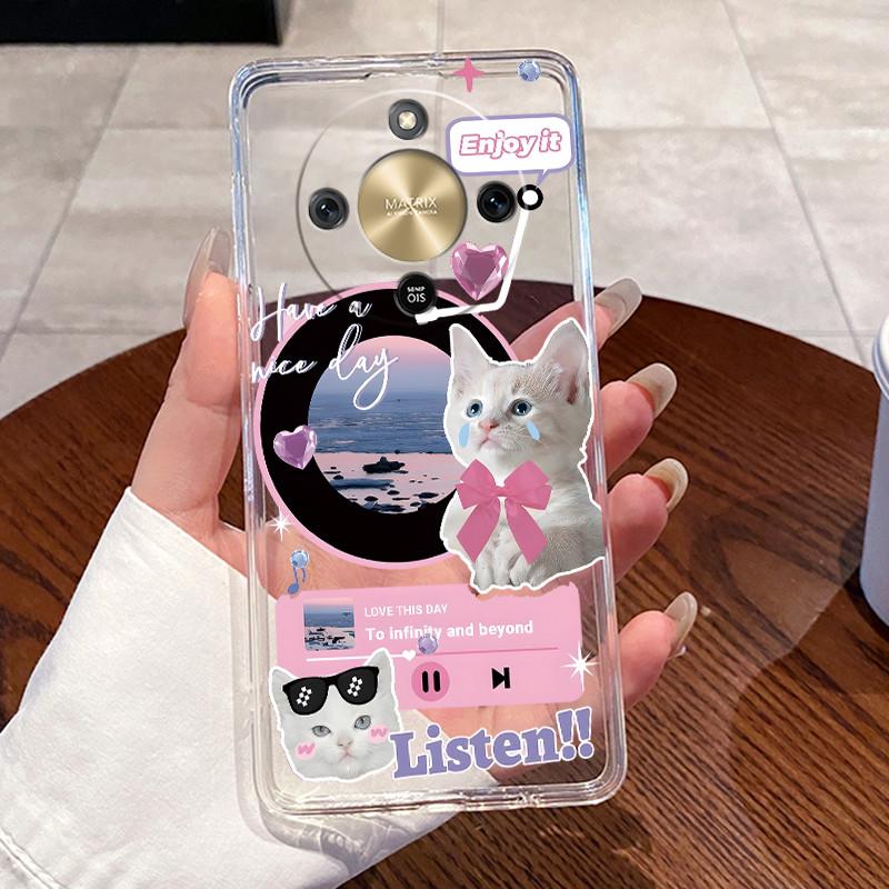 Soft TPU Transparent Case for Honor Magic8 Lite Magic 8 Lite 5G Protective Cover Cute Cat Astronaut Cartoon Bumper Coque Fundas Honor Magic8 Lite
Soft TPU Transparent Case for Honor Magic8 Lite Magic 8 Lite 5G Protective Cover Cute Cat Astronaut Cartoon Bumper Coque Fundas Honor Magic8 Lite