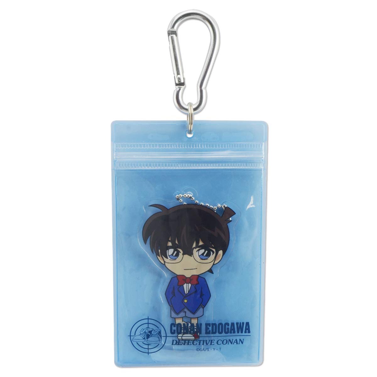 Прозрачный чехол для пропуска Sakamoto Detective Conan с акриловым брелоком Conan 48412601 прозрачный синий
Прозрачный чехол для пропуска Sakamoto Detective Conan с акриловым брелоком Conan 48412601 прозрачный синий