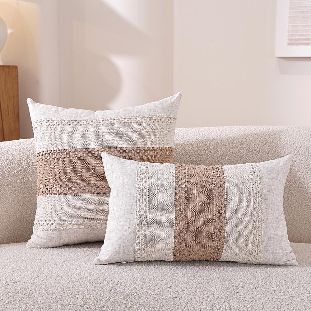Multicolor Patchwork Jacquard Throw Pillow Cover for Living Room or Chair 30*50cm cover only
Multicolor Patchwork Jacquard Throw Pillow Cover for Living Room or Chair 30*50cm cover only