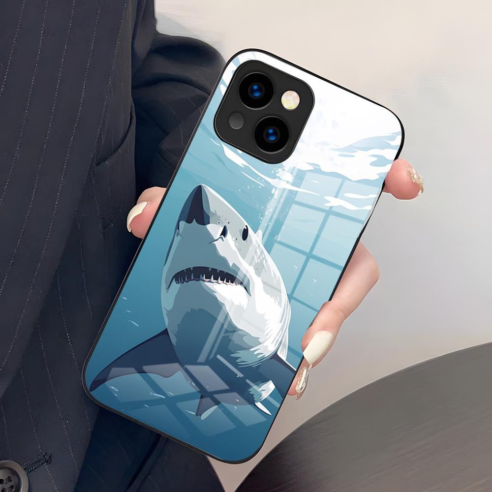 Cute Anime Shark Phone Case For IPhone 17 Pro Max 15 Pro 16 14 Plus 12 13 Mini 11 Pro Shockproof Glass Cover iPhone14 ProMax
Cute Anime Shark Phone Case For IPhone 17 Pro Max 15 Pro 16 14 Plus 12 13 Mini 11 Pro Shockproof Glass Cover iPhone14 ProMax