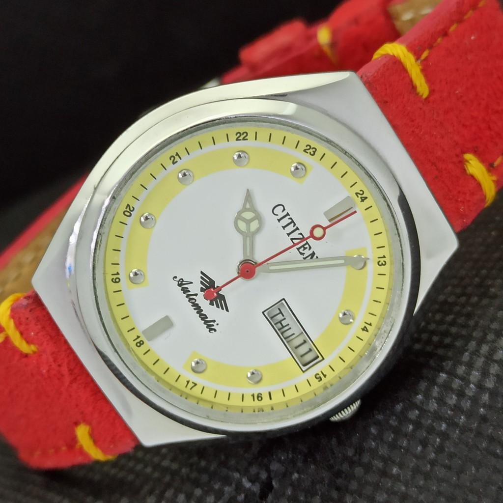 USED VINTAGE CITIZEN AUTOMATIC 8200 JAPAN MENS D/D WHITE WATCH 528e-a284558-2 SKU528e-a284558
USED VINTAGE CITIZEN AUTOMATIC 8200 JAPAN MENS D/D WHITE WATCH 528e-a284558-2 SKU528e-a284558