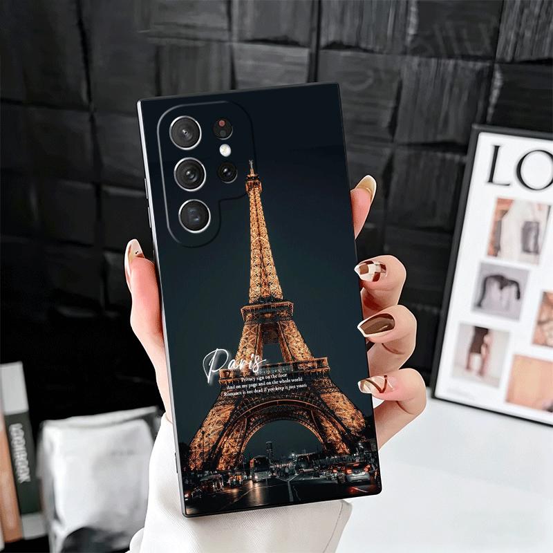 France Eiffel Tower Paris Soft Phone Case for Samsung Galaxy S26 S25 Edge S24 Ultra S23 Plus S22 S21 FE S20 Black Cover Back She Samsung S21 Plus
France Eiffel Tower Paris Soft Phone Case for Samsung Galaxy S26 S25 Edge S24 Ultra S23 Plus S22 S21 FE S20 Black Cover Back She Samsung S21 Plus