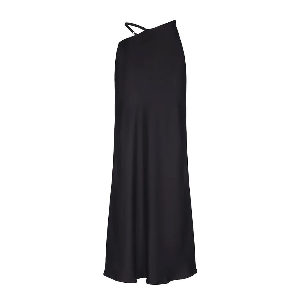 Solid Color Long Skirt Soft Slim Fit Long Skirt For Women L чёрный
Solid Color Long Skirt Soft Slim Fit Long Skirt For Women L чёрный