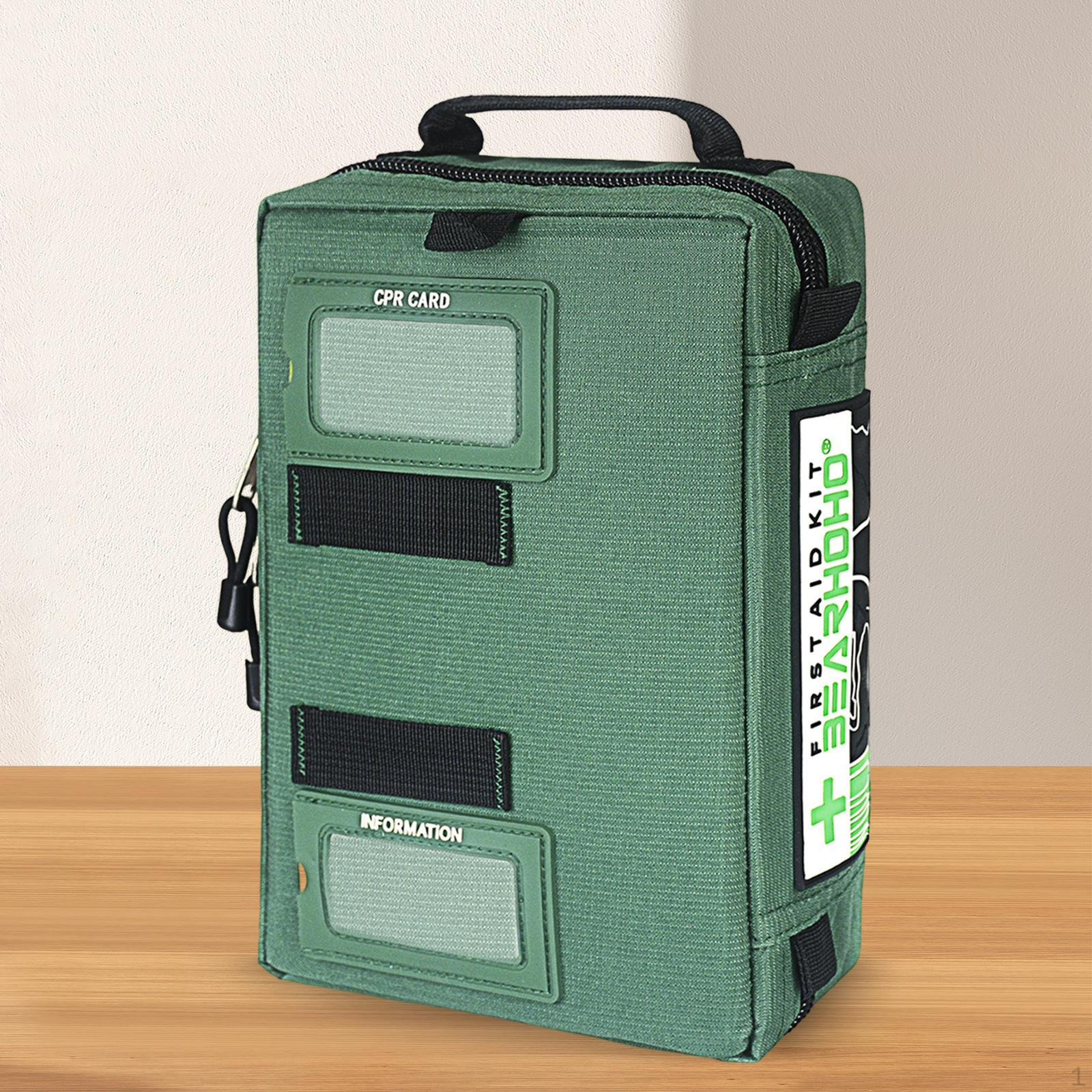 Сумка-аптечка первой помощи с застежкой-молнией, предметы первой необходимости для пеших прогулок на открытом воздухе дома зелёный
Сумка-аптечка первой помощи с застежкой-молнией, предметы первой необходимости для пеших прогулок на открытом воздухе дома зелёный