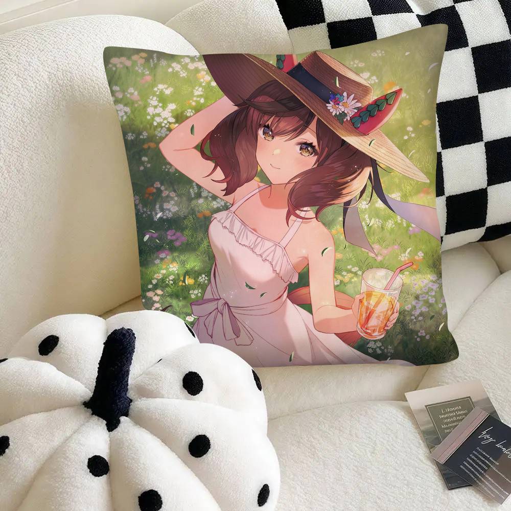 Nice Nature Hot Anime Umamusume Pillow Case Square Pillow Bedroom Sofa Leisure Comfort Cushion Car Home Decoration 16x16Inch
Nice Nature Hot Anime Umamusume Pillow Case Square Pillow Bedroom Sofa Leisure Comfort Cushion Car Home Decoration 16x16Inch