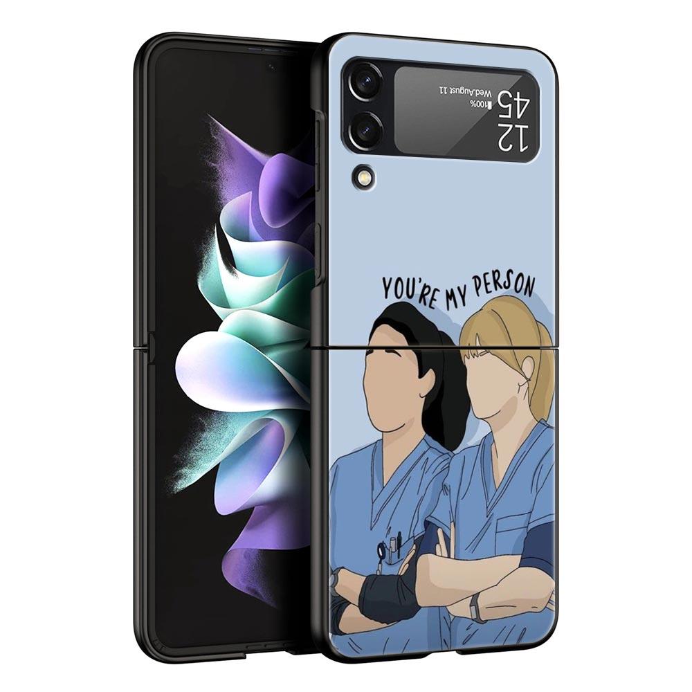 Greys Anatomy Hard PC Phone Case For Samsung Galaxy Z Flip 7 6 5 4 Black Cover For Galaxy Z Flip 3 Foldable Fundas Shell Capas Z Flip
Greys Anatomy Hard PC Phone Case For Samsung Galaxy Z Flip 7 6 5 4 Black Cover For Galaxy Z Flip 3 Foldable Fundas Shell Capas Z Flip