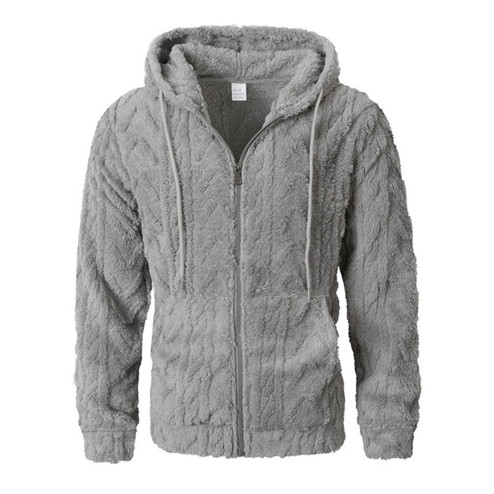 Mens Elegant Leisure Casual Plush Hooded Jacket European Style 2026 Winter Classic Basic Tops Outerwear Men Slim Comfy Jackets XXL світло-сірого кольору
Mens Elegant Leisure Casual Plush Hooded Jacket European Style 2026 Winter Classic Basic Tops Outerwear Men Slim Comfy Jackets XXL світло-сірого кольору