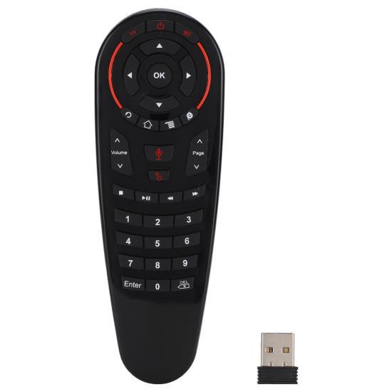 G30S USB 2.4G Беспроводная передача Интеллектуальный голосовой пульт дистанционного управления с 6-осевым датчиком гироскопа
G30S USB 2.4G Беспроводная передача Интеллектуальный голосовой пульт дистанционного управления с 6-осевым датчиком гироскопа