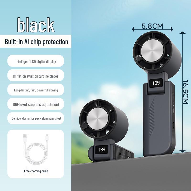 2026 High-Speed Folding Desktop & Neck-Hanging Fan with Digital Display & Ice Pack See details чорний
2026 High-Speed Folding Desktop & Neck-Hanging Fan with Digital Display & Ice Pack See details чорний