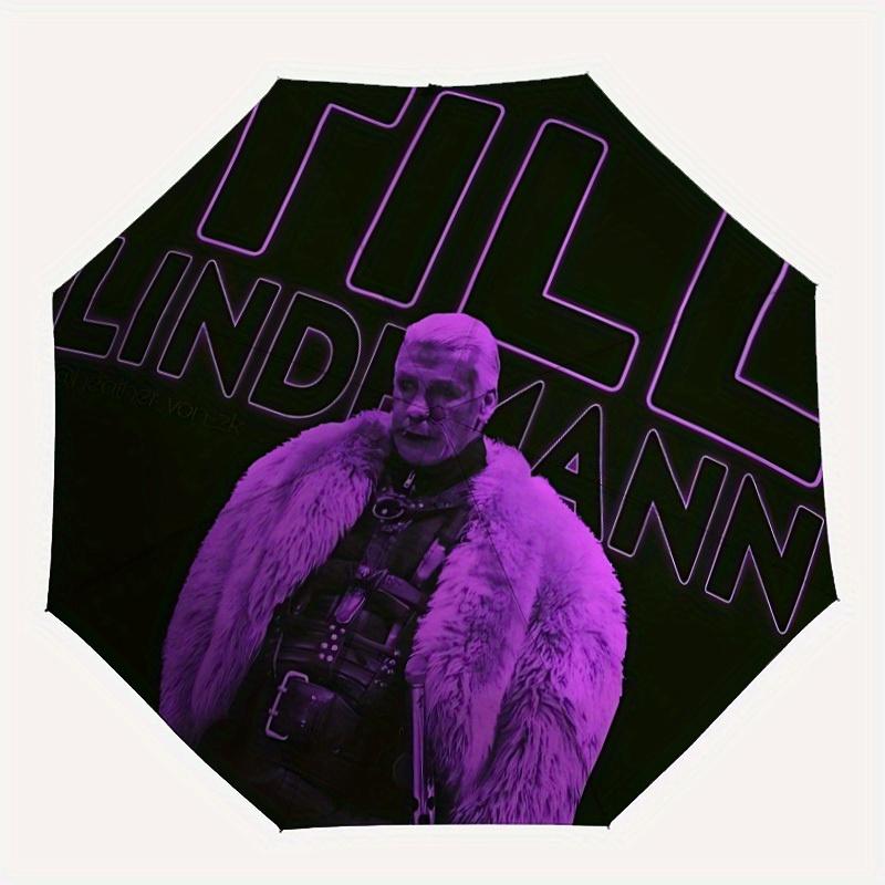 1pc Rammstein, Till Lindemann Design Automatic Open/Close Umbrella - Compact Travel Umbrella, Perfect Gift for Friends -Intricate Design Umbrella yy
1pc Rammstein, Till Lindemann Design Automatic Open/Close Umbrella - Compact Travel Umbrella, Perfect Gift for Friends -Intricate Design Umbrella yy