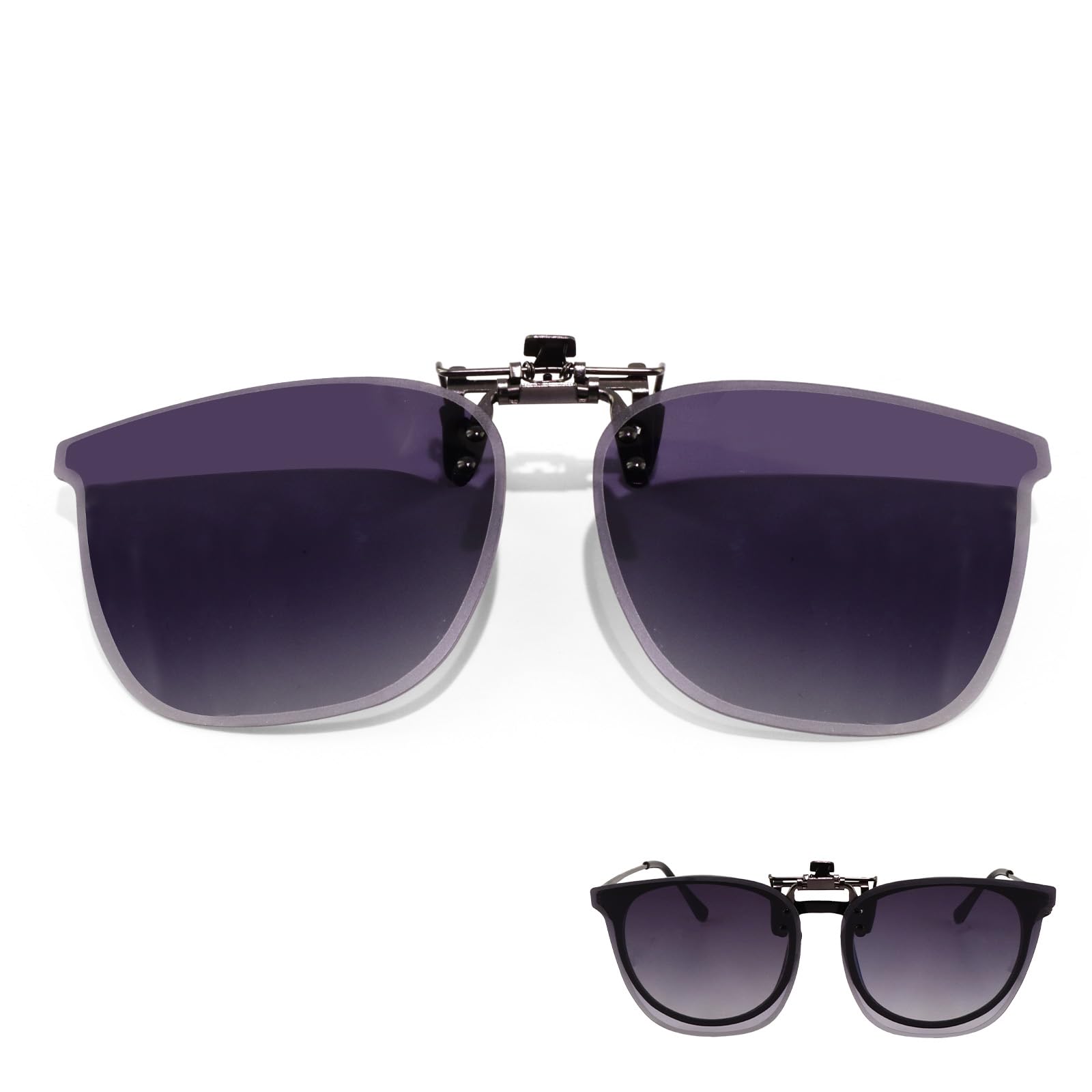 Soarea Clip-on Sunglasses for Men and Women, Flip-Up Polarized Sunglasses, Ultra Lightweight, UV Protection for Driving, Fishing, and Cycling (Gray)
Soarea Clip-on Sunglasses for Men and Women, Flip-Up Polarized Sunglasses, Ultra Lightweight, UV Protection for Driving, Fishing, and Cycling (Gray)