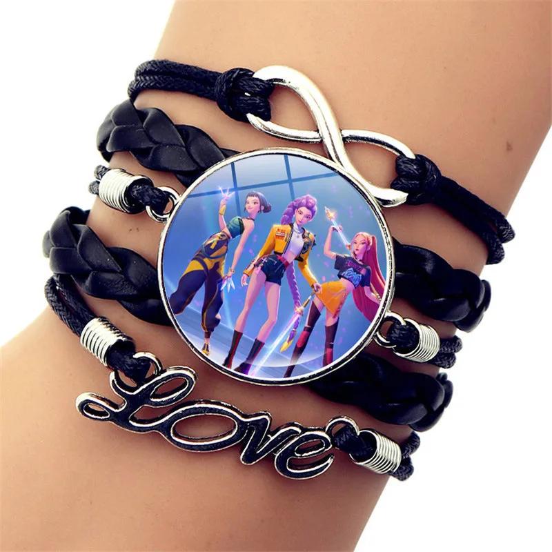 Anime Kpop Demon Hunters Cosplay Prop Rumi Mira Zoey pulsera trenzada figura pareja pulseras joyas regalos para ni os as Entertaining Safe
Anime Kpop Demon Hunters Cosplay Prop Rumi Mira Zoey pulsera trenzada figura pareja pulseras joyas regalos para ni os as Entertaining Safe