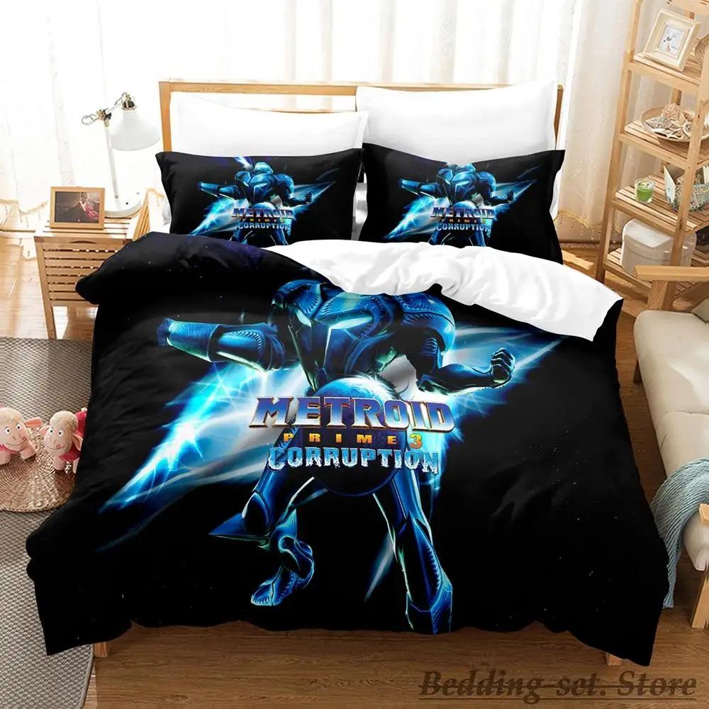 Metroid Prime Bedding Set Single Twin Full Queen King Size Bed Set Adult Kid Bedroom Duvetcover Sets Game Parure de lit Bed 70x133cm 2pcs
Metroid Prime Bedding Set Single Twin Full Queen King Size Bed Set Adult Kid Bedroom Duvetcover Sets Game Parure de lit Bed 70x133cm 2pcs