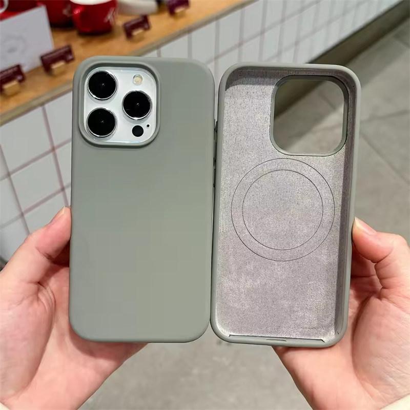 Магнитный чехол из жидкого силикона для беспроводной зарядки Magsafe для iPhone 17 Air 16 Pro Max 15 Plus 14 13 iPhone 15 светло-серый
Магнитный чехол из жидкого силикона для беспроводной зарядки Magsafe для iPhone 17 Air 16 Pro Max 15 Plus 14 13 iPhone 15 светло-серый