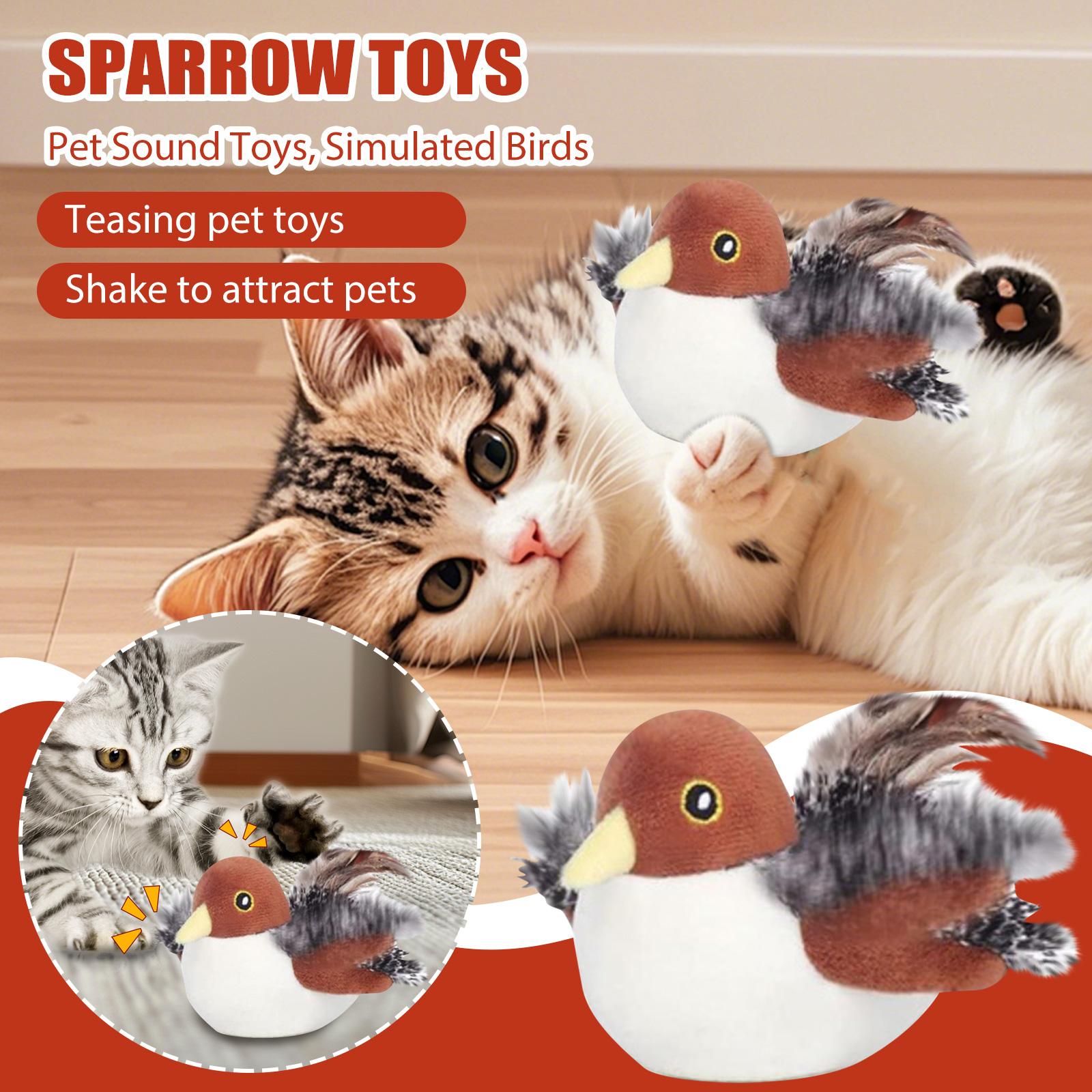 Sparrow Toys, Pet Sound Toys, Simulated Birds One Size
Sparrow Toys, Pet Sound Toys, Simulated Birds One Size