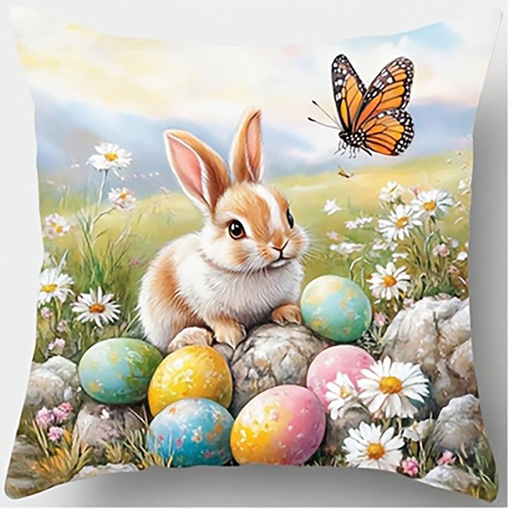 1/4pcs Easter Bunny and Egg Printed Pillowcases Sofa cushion cover home bedroom room decoration 45x45cm-1pcs
1/4pcs Easter Bunny and Egg Printed Pillowcases Sofa cushion cover home bedroom room decoration 45x45cm-1pcs