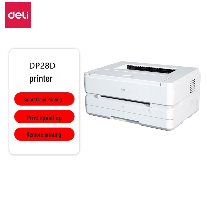 Deli DP28D Multifunction Automatic Duplex Black and White Laser Printer CN plug (adapter included)
Deli DP28D Multifunction Automatic Duplex Black and White Laser Printer CN plug (adapter included)