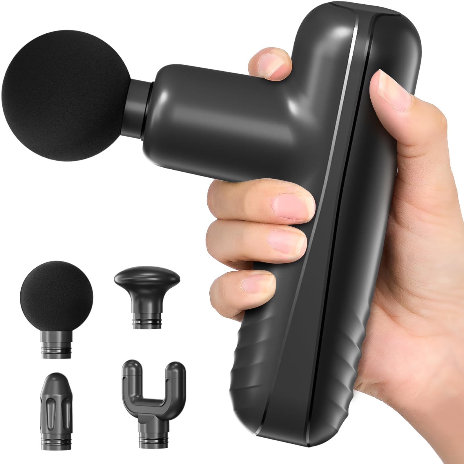 SBUBU Massage 4 Vibration Powerful 4 7mm Deep 320g Quiet Mini Massage Fast 5 Hours of Continuous Compact Perfect Includes Japanese Instruction Manual чорний
SBUBU Massage 4 Vibration Powerful 4 7mm Deep 320g Quiet Mini Massage Fast 5 Hours of Continuous Compact Perfect Includes Japanese Instruction Manual чорний