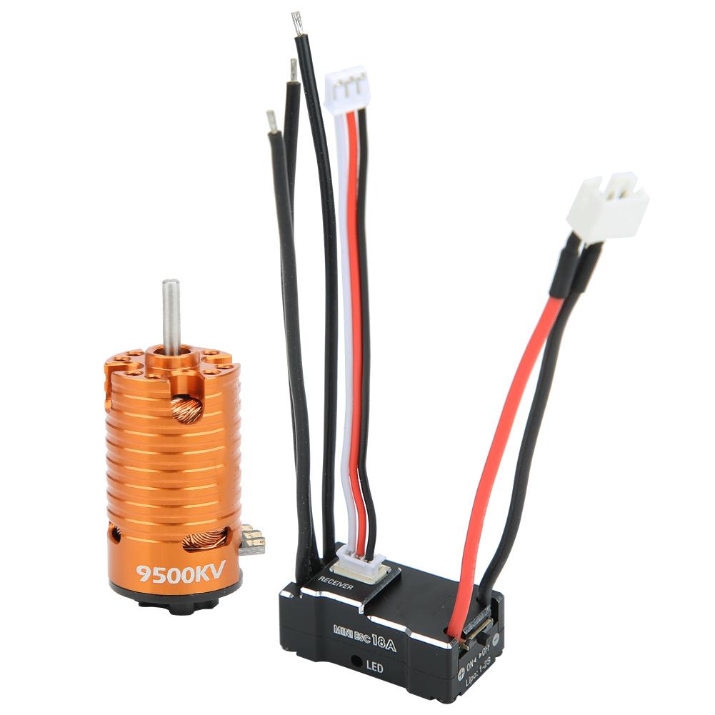 1410 Brushless Motor 18A Black ESC RC Replacement Accessory Spare Part(Orange 9500KV )
1410 Brushless Motor 18A Black ESC RC Replacement Accessory Spare Part(Orange 9500KV )