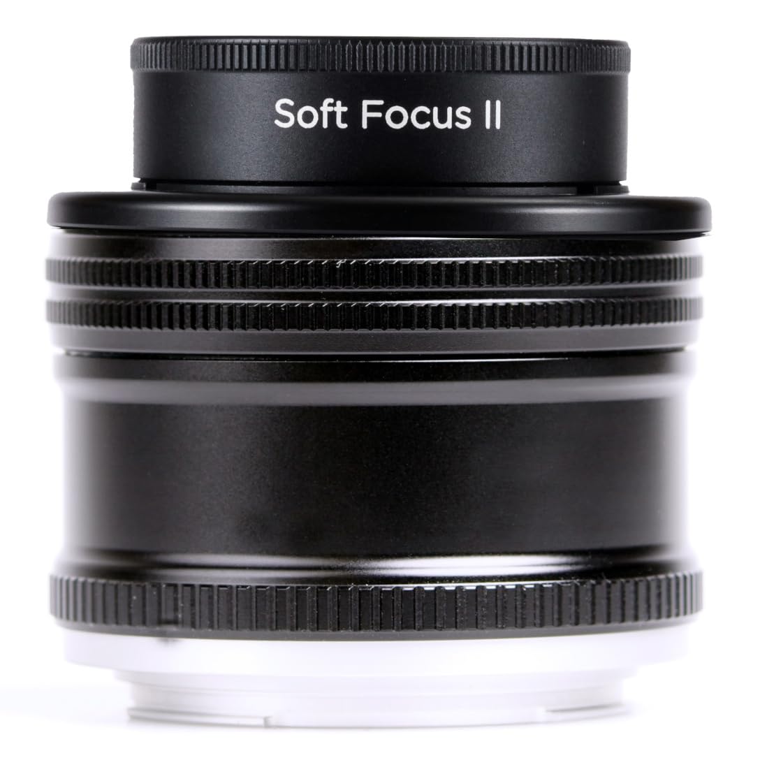 Lensbaby Soft Lens SoftFocus II 50 Nikon F Mount 50mm Manual Focus Compatible with Lensbaby Optic Swap System Full Size Compatible 048639 F2.5 чорний
Lensbaby Soft Lens SoftFocus II 50 Nikon F Mount 50mm Manual Focus Compatible with Lensbaby Optic Swap System Full Size Compatible 048639 F2.5 чорний