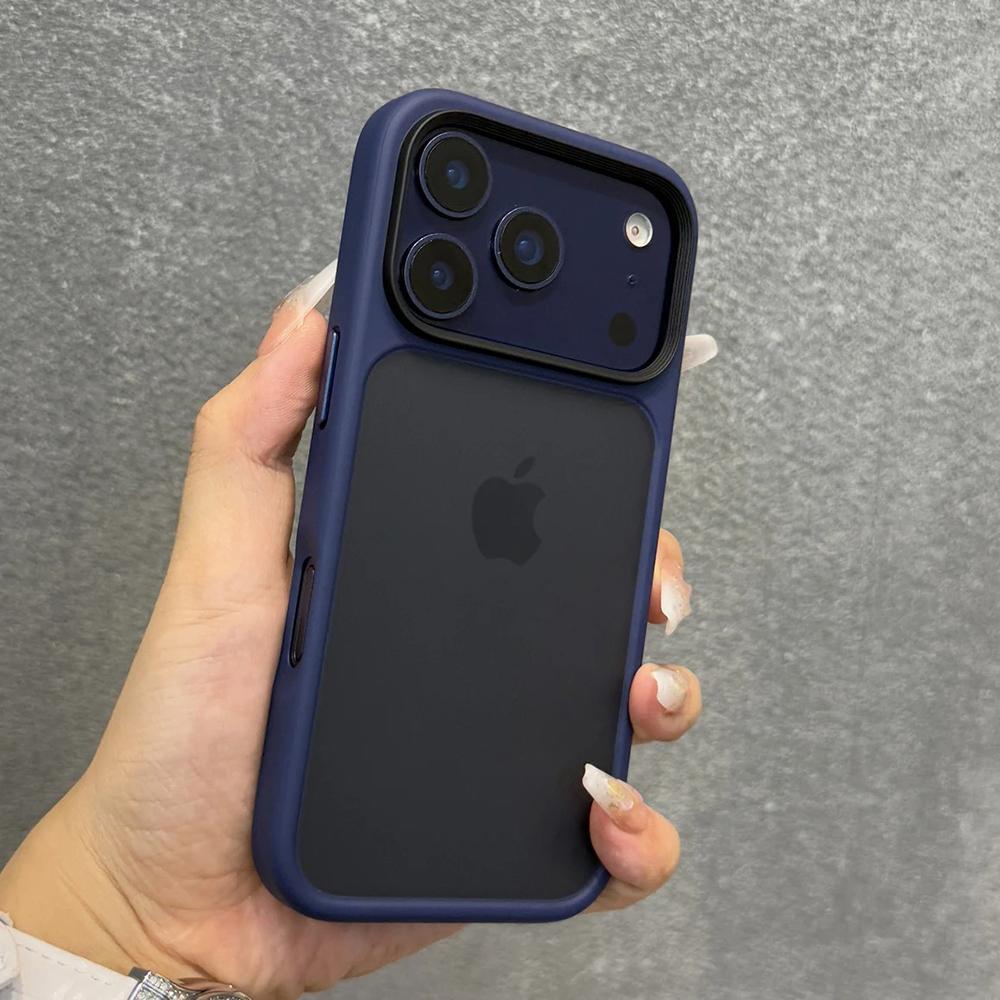 Luxury New Metal Buttons Matte Transparent Phone Case For iPhone 17 Pro Max 17Pro 17 Air Skin Feel Shockproof Bumper Clear Cover For iPhone 17Pro Max
Luxury New Metal Buttons Matte Transparent Phone Case For iPhone 17 Pro Max 17Pro 17 Air Skin Feel Shockproof Bumper Clear Cover For iPhone 17Pro Max
