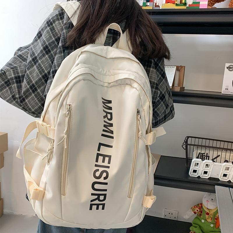 Backpack for the female student school bag fashion trend large capacity computer backpack Korean style
Backpack for the female student school bag fashion trend large capacity computer backpack Korean style