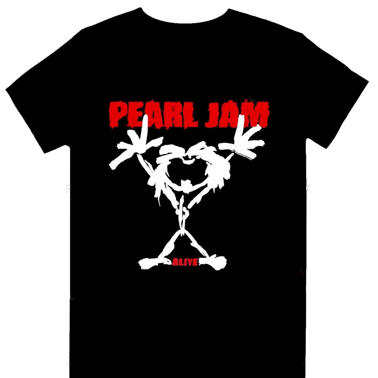Women s Cool Alive Pearls Jam T Shirts Music Band Clothing Short Sleeve Crewneck Tops 4XL
Women s Cool Alive Pearls Jam T Shirts Music Band Clothing Short Sleeve Crewneck Tops 4XL