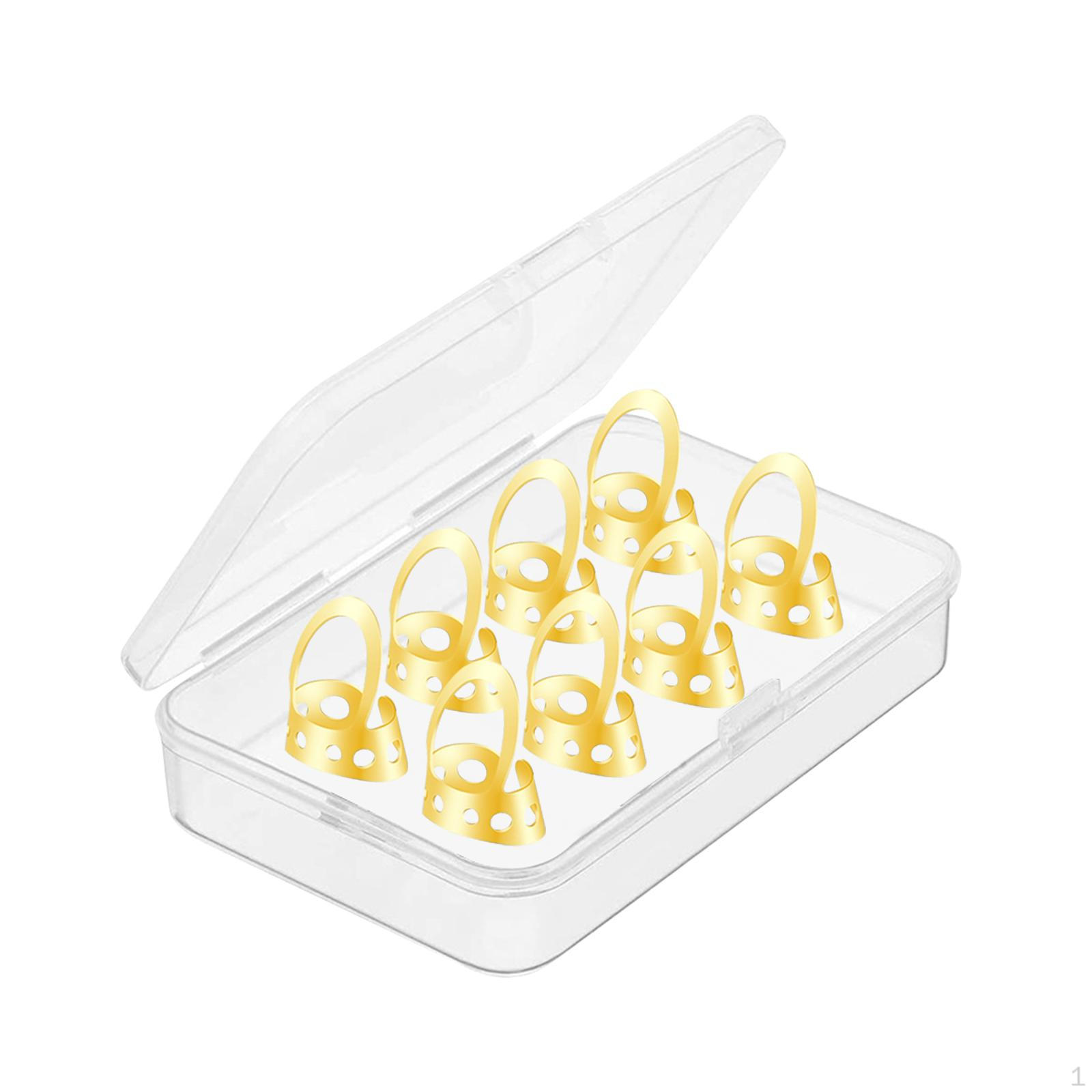 8 Pieces Guitar Picks Metal Finger Adjustable Thumb Set for Acoustic Aureate
8 Pieces Guitar Picks Metal Finger Adjustable Thumb Set for Acoustic Aureate
