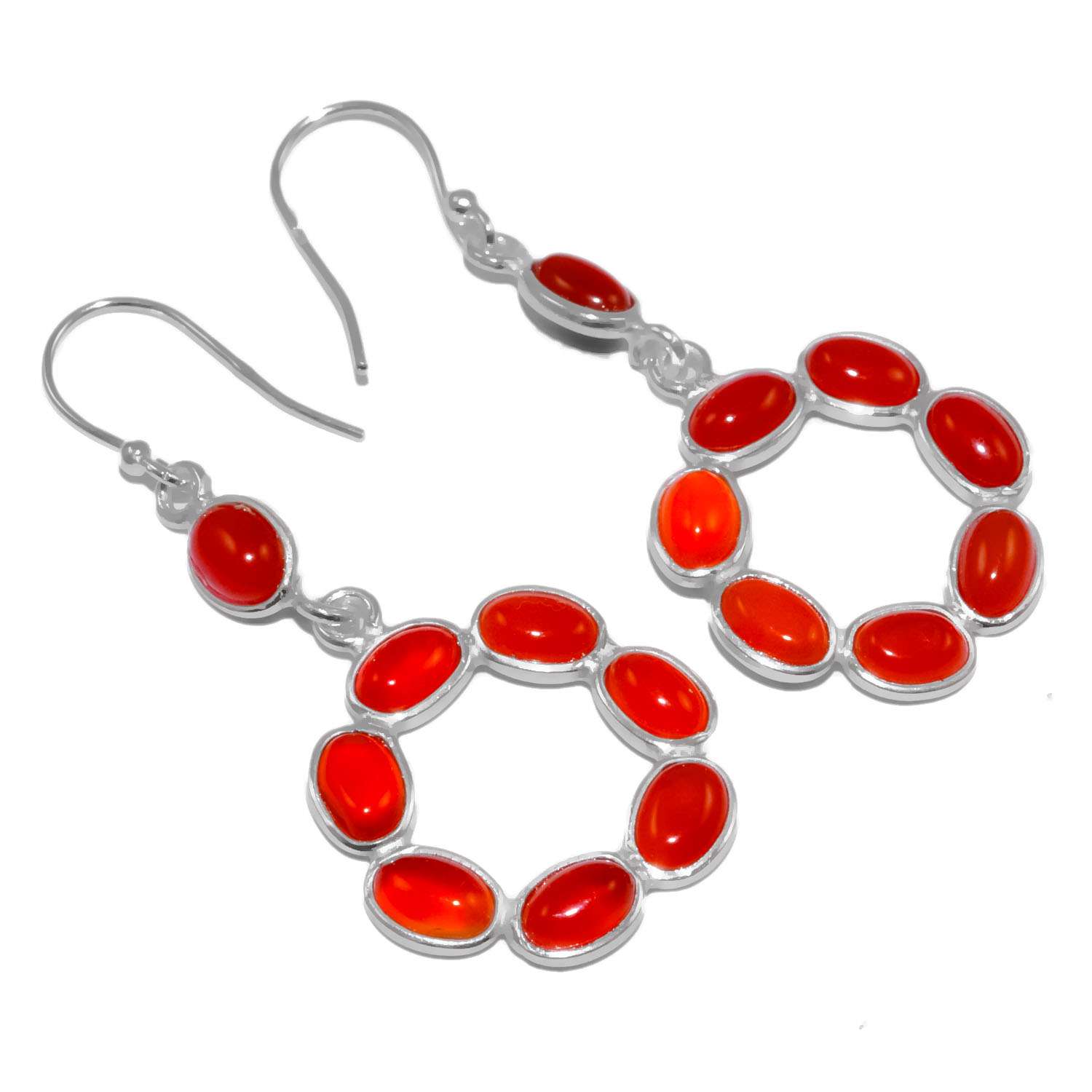Carnelian Gemstone Earrings Solid 925 Sterling Silver Handmade Earrings Jewelry Gift For Women And Girls E-1675
Carnelian Gemstone Earrings Solid 925 Sterling Silver Handmade Earrings Jewelry Gift For Women And Girls E-1675
