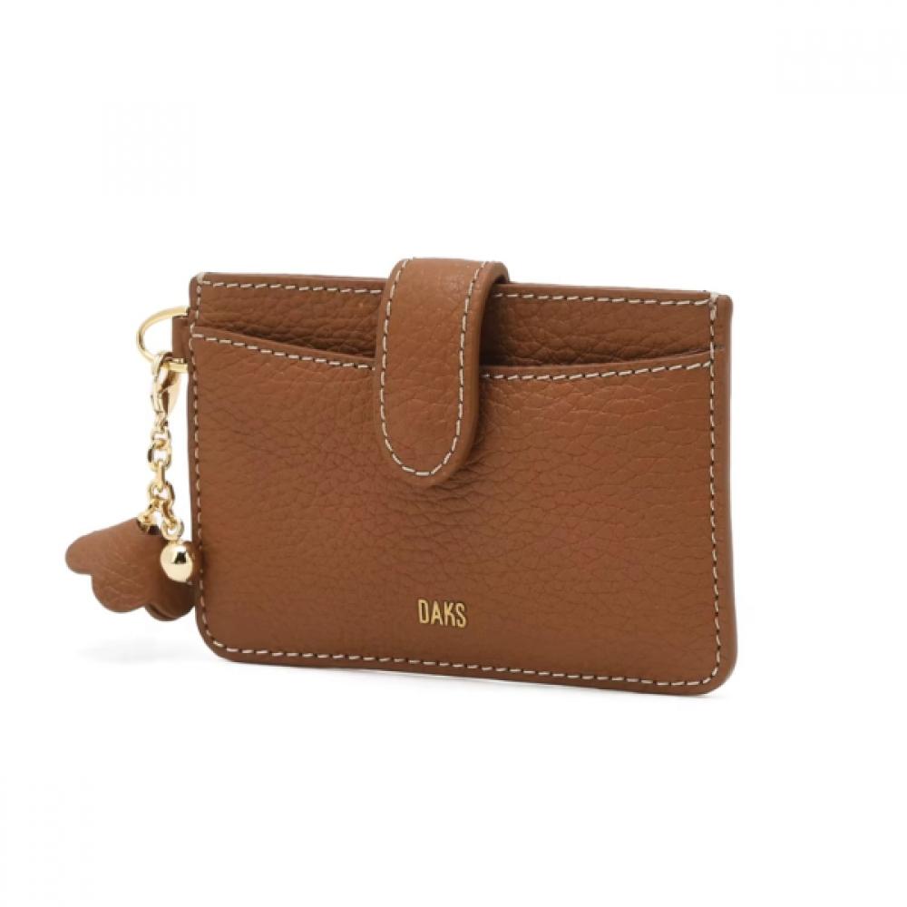 Daks Brown Leather Flower Charms Card Wallet Dcho6f018w2 Single option
Daks Brown Leather Flower Charms Card Wallet Dcho6f018w2 Single option