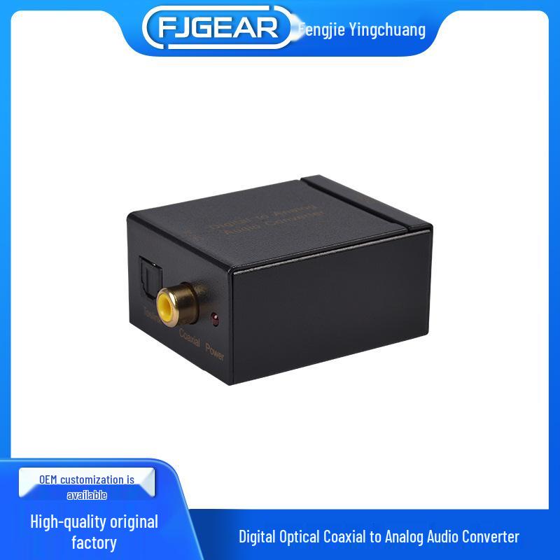 Fiber Optic to Analog Coaxial Video Converter Toslink, 1xRCA (Coaxial)
Fiber Optic to Analog Coaxial Video Converter Toslink, 1xRCA (Coaxial)