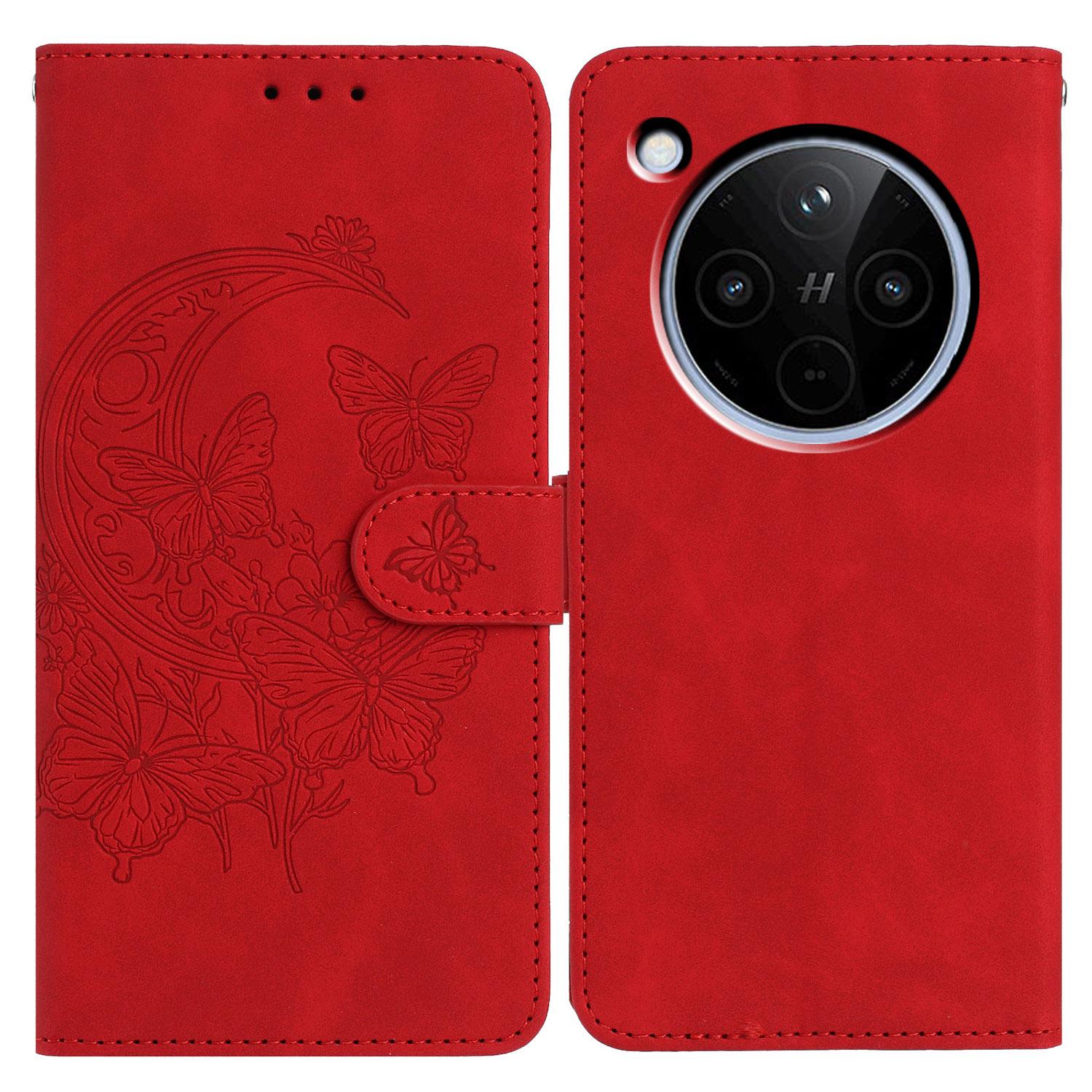 For Oppo Find X8s+ 5G/Find X8 5G Case Butterfly Flower Imprinted PU Leather Wallet Stand Phone Cover Red
For Oppo Find X8s+ 5G/Find X8 5G Case Butterfly Flower Imprinted PU Leather Wallet Stand Phone Cover Red