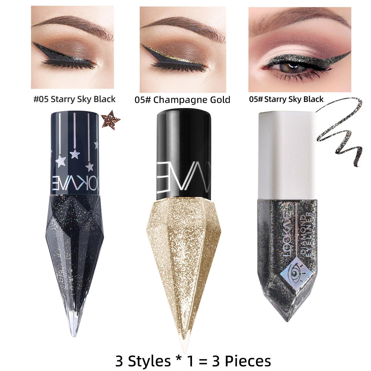 3 стиля набора блестящей жидкой подводки для глаз, блестящие водостойкие стойкие красочные тени для век, металлическая жидкая подводка для глаз, набор для макияжа глаз
3 стиля набора блестящей жидкой подводки для глаз, блестящие водостойкие стойкие красочные тени для век, металлическая жидкая подводка для глаз, набор для макияжа глаз