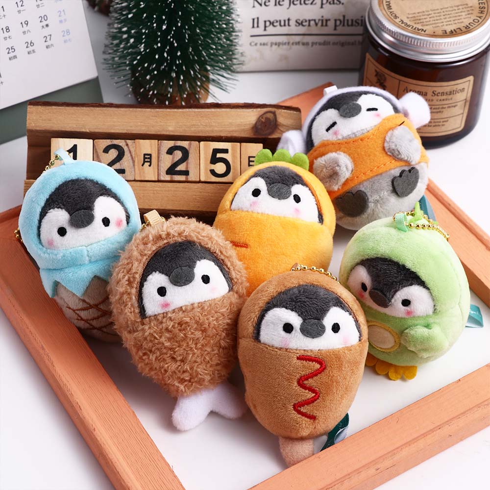 Hot Dog PP Cotton Carrot Penguin Pendant Plush Key Chain Women Key Holder Korean Style Key Buckle Dinosaur
Hot Dog PP Cotton Carrot Penguin Pendant Plush Key Chain Women Key Holder Korean Style Key Buckle Dinosaur