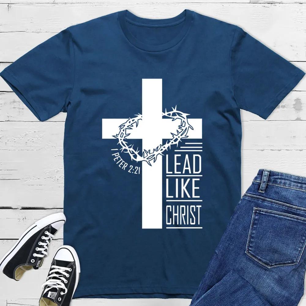 Lead Like Christ TShirt Men Women Short Sleeve Cotton Tees Luxury Brand Shirt Oversize Tops Summer Blouse Mens Clothing S
Lead Like Christ TShirt Men Women Short Sleeve Cotton Tees Luxury Brand Shirt Oversize Tops Summer Blouse Mens Clothing S