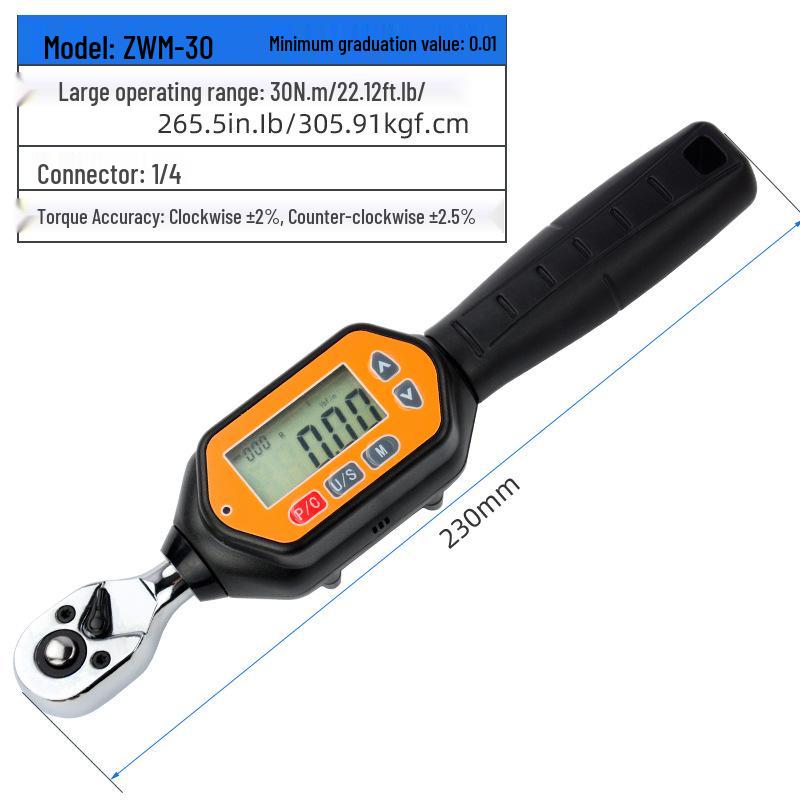 Electronic Digital Torque Wrench Nut Force Tester
Electronic Digital Torque Wrench Nut Force Tester