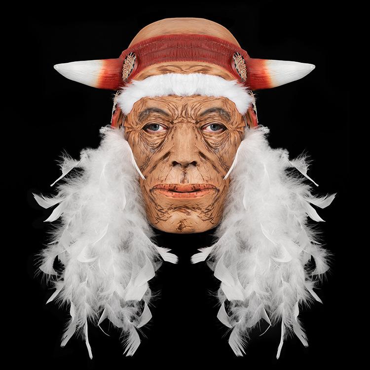 Головной убор индейского вождя, латексная маска для ролевых игр Adult size бежевый
Головной убор индейского вождя, латексная маска для ролевых игр Adult size бежевый